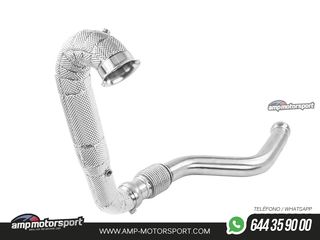 DOWNPIPE ALPHA COMPETITION PARA MERCEDES CLASE A 45 AMG / CLA 45 AMG - ANTITÉRMICO