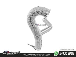 DOWNPIPE ALPHA COMPETITION PARA MERCEDES CLASE A 45 AMG / CLA 45 AMG - ANTITÉRMICO