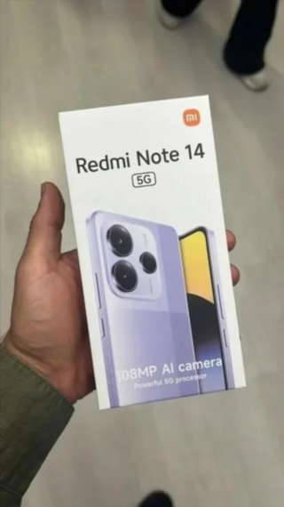 Xiaomi Redmi Note 14 5G 8/256GB Morado