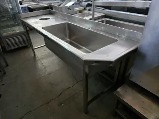 Fregadero industrial gran capacidad