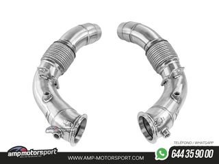 DOWNPIPE ALPHA COMPETITION PARA BMW M5 F10 / M6 F12 - S63
