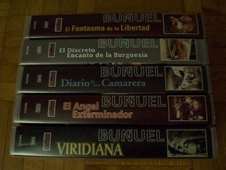 Lote películas Luis Buñuel VHS