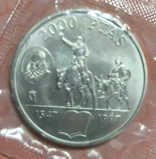 Lote 3 Monedas Plata Conmemorativas 1994, 96, 97.