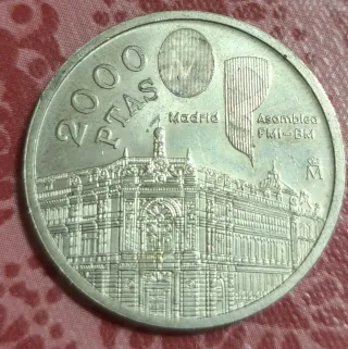 Lote 3 Monedas Plata Conmemorativas 1994, 96, 97.