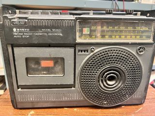 Radio Sanyo Boombox Cassette