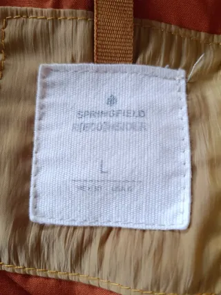 Anorak Springfield Mujer Talla L mostaza