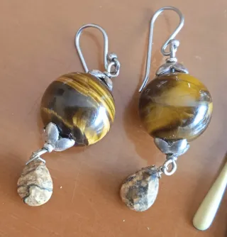 Pendientes Bisutería (Azul/Multicolor) 5 pares