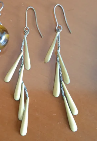 Pendientes Bisutería (Azul/Multicolor) 5 pares