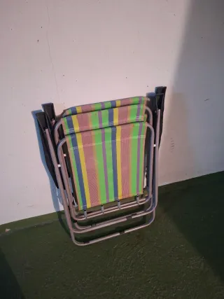 2 Sillas Plegables Playa Niños