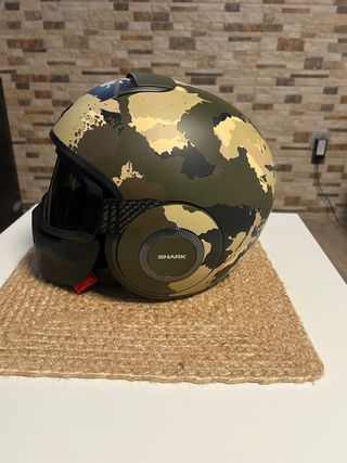 Casco Shark Drak Talla L Camuflaje