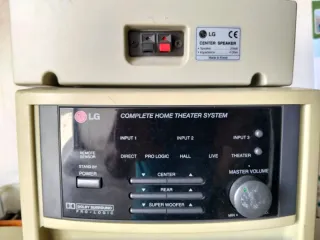 Home cinema LG vintage