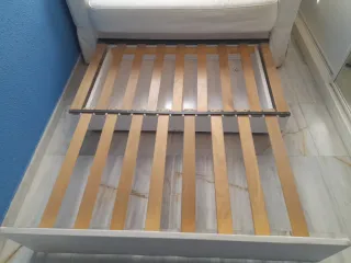 Sofá Cama 2 Plazas Blanco