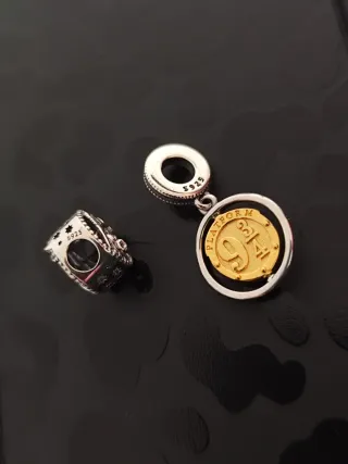 Pack Charms Harry Potter Plata Ley Pandora