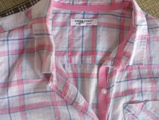 Camisa cuadros mujer GREEN COAST Talla S