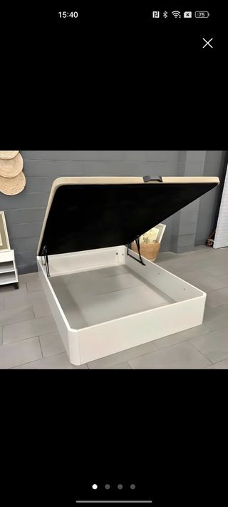 Canapé abatible y colchón