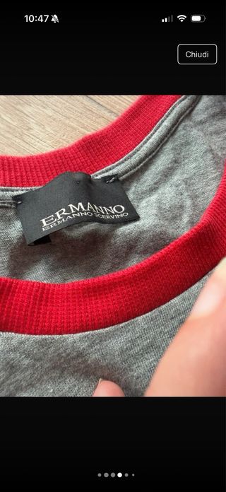 T-shirt Ermanno Scervino donna glitter