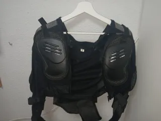 Peto Motocross Negro Talla XXS