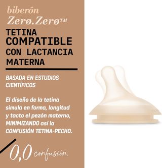 Suavinex, Biberón Anticólico Zero Zero, con Tetina