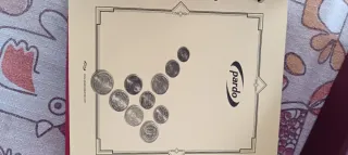Álbum Colección Monedas PARDO
