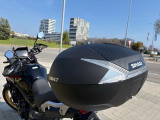 Baúl Moto Shad SH47 Negro