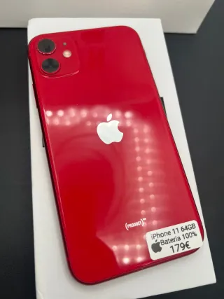 iPhone 11 64GB Red GARANTIA CAMBIOS!!
