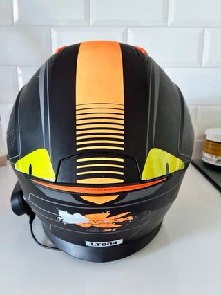 Casco Moto Kappa XL con Intercomunicador