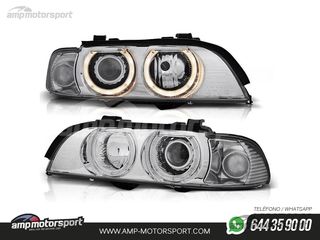 FAROS DELANTEROS OJOS DE ANGEL PARA BMW SERIE 5 E39 / BERLINA / TOURING