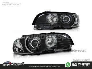 FAROS DELANTEROS OJOS DE ANGEL CCFL PARA BMW SERIE 3 E46 / COUPE / CABRIO