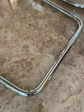 Sedia Ikea modello Tobias in metacrilato e metallo
