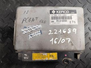 221689 3911022360 centralita hyundai accent 1.5 mt