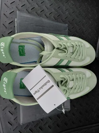 Onitsuka Tiger Zapatillas Verdes y Blancas