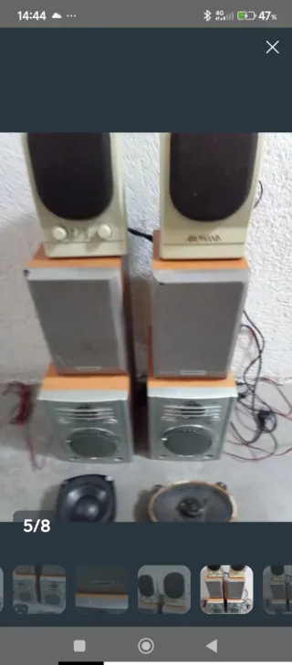 Altavoces Arowana Beige/Gris