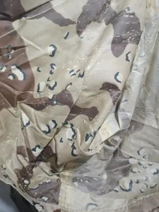 Abrigo impermeable ejército español con pantalones