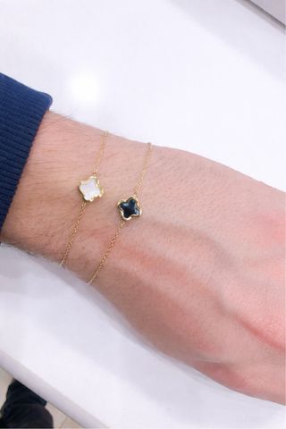 Set 5 gioielli orecchini e bracciali oro 18kt 750