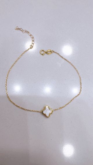 Set 5 gioielli orecchini e bracciali oro 18kt 750