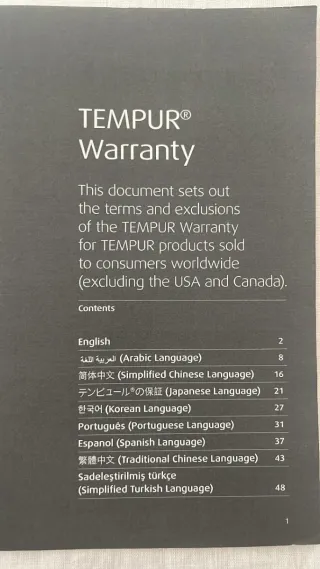 Colchón Tempur 180x200