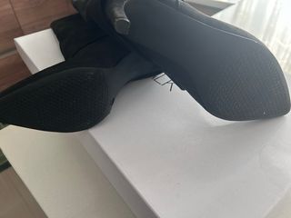 Nuovi stivali in camoscio nero