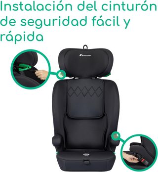 Bebeconfort Ever i-Safe, Alzador Coche Niño, De 15