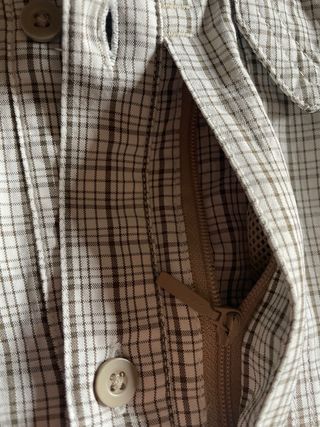 Camisa chico manga corta cuadros