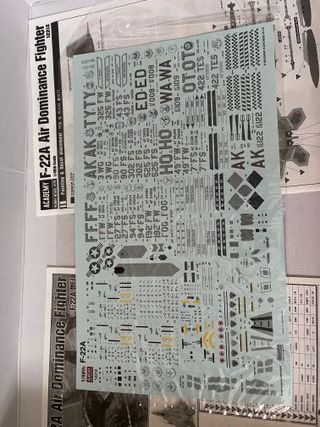 Maqueta F-22A Air Dominance Fighter Academy 1:48