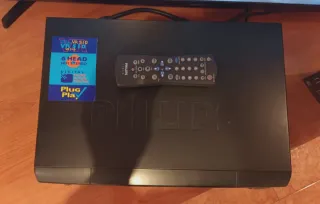 Reproductor VHS Philips con Mando Original