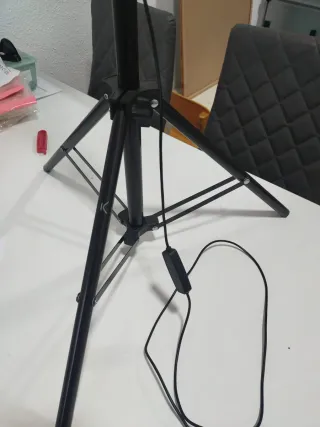 Aro de luz SIX con trípode 160cm.Tres temperaturas