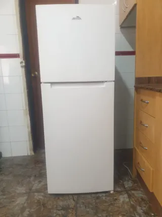 Frigorífico Blanco,Televisión, microondas y butano