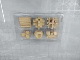 Juegos de Lógica 3D - 6 Puzzles