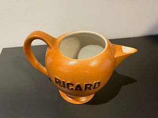 Jarra cerámica Ricard vintage numerada