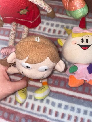 Lote 3 muñecos de trapo