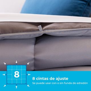 Linenspa 4 Jahreszeiten Bettdecke aus Microfaser –