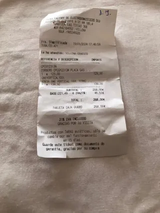 Termo eléctrico 100L Edesa muy poco uso