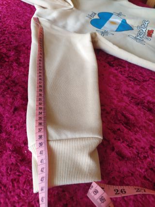 Sudadera Corazón Bandera Argentina