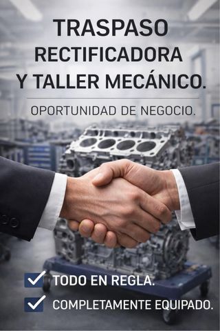 Traspaso Taller Rectificadora y Mecánico